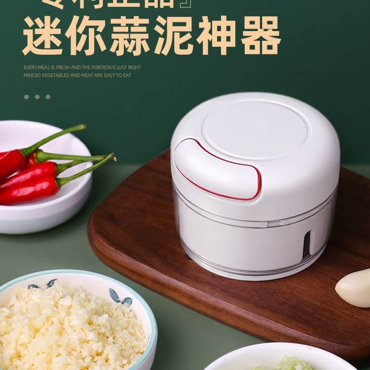 Garlic Masher, Household Garlic Masher, Manual Garlic Press, Garlic Masher, Cutting and Crushing Machine, Garlic Pounding Tool