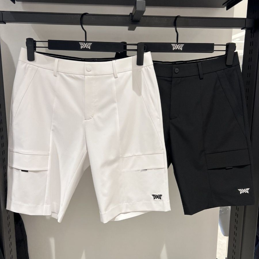 Spring Original Golf Clothing Men's Summer Shorts Solid Color Simple Versatile Pants Outdoor Sports Casual Shorts