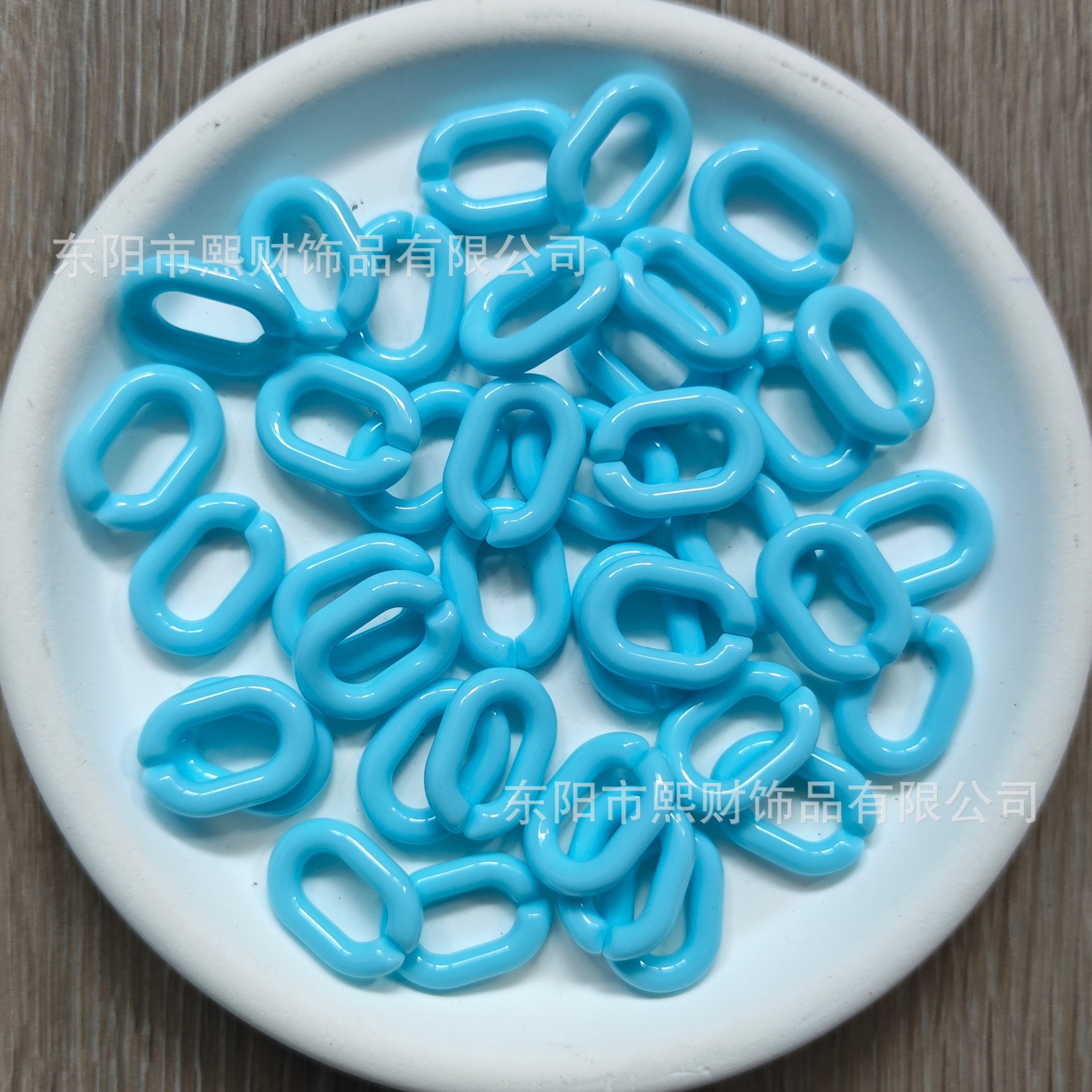 20x14mm color acrílico cadena hebilla anillo llavero bolsa colgante accesorios de la joyería de DIY fábrica al por mayor
