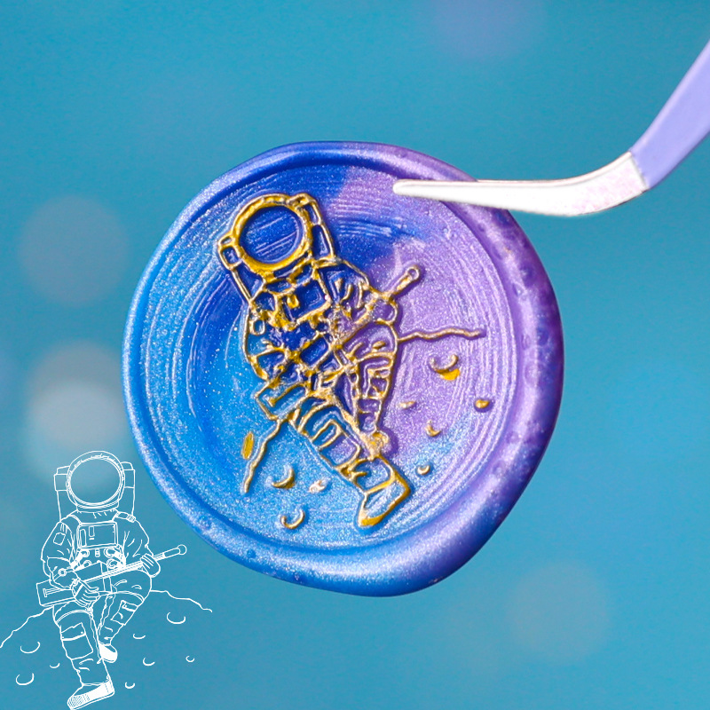 Tienda cultural y creativa Puzzle Astronaut Fire Paint Set Caja de regalo Juguetes prácticos para estudiantes de primaria y secundaria Regalo de cumpleaños creativo