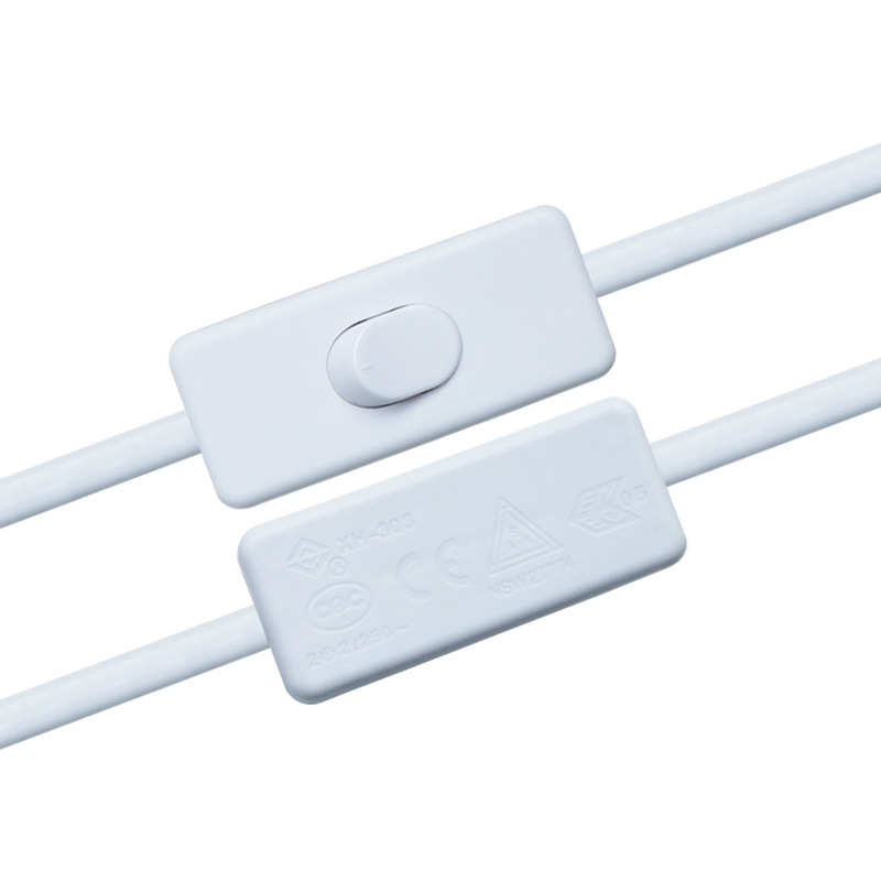 義高二挿し尾部剥皮上錫純銅プラグ303スイッチ付き電気スタンド国標二挿し電源コード|undefined