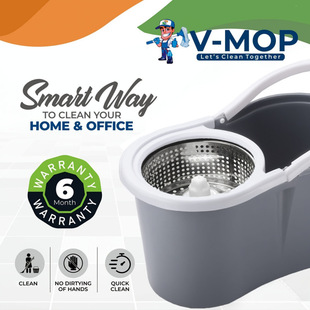 Q 83890 Hands-free spin mop ����ϴ���D�ϰѿ羳���uͨ���R