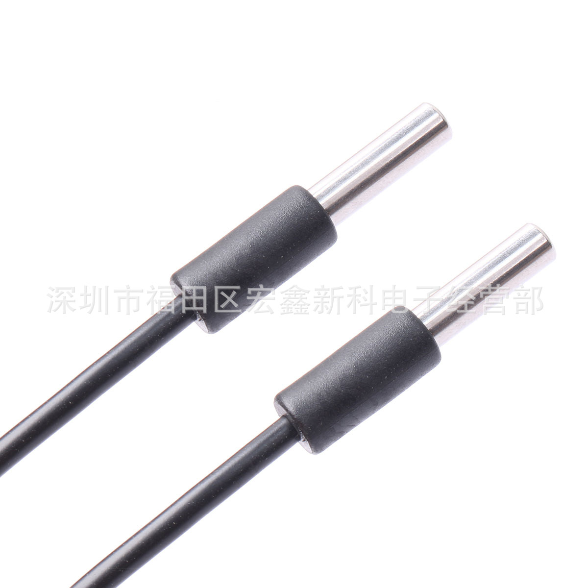 源头工厂直供6*30不锈钢金属科封装注塑DS18B20数字温度传感器