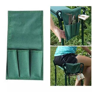 Cross-border Hot-selling Garden Kneeling Stool Kit Side Bag Garden Kneeling Stool Herding Flower Folding Stool Tool Bag