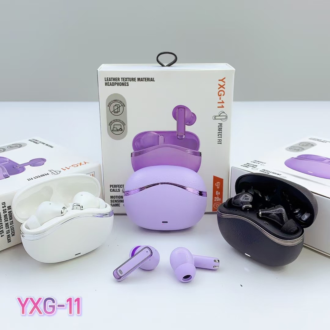 Nuevos auriculares Bluetooth inalámbricos transfronterizos de YXG-11, reducción de ruido deportivo para juegos, duración de la batería de larga duración en auriculares, alta calidad de sonido