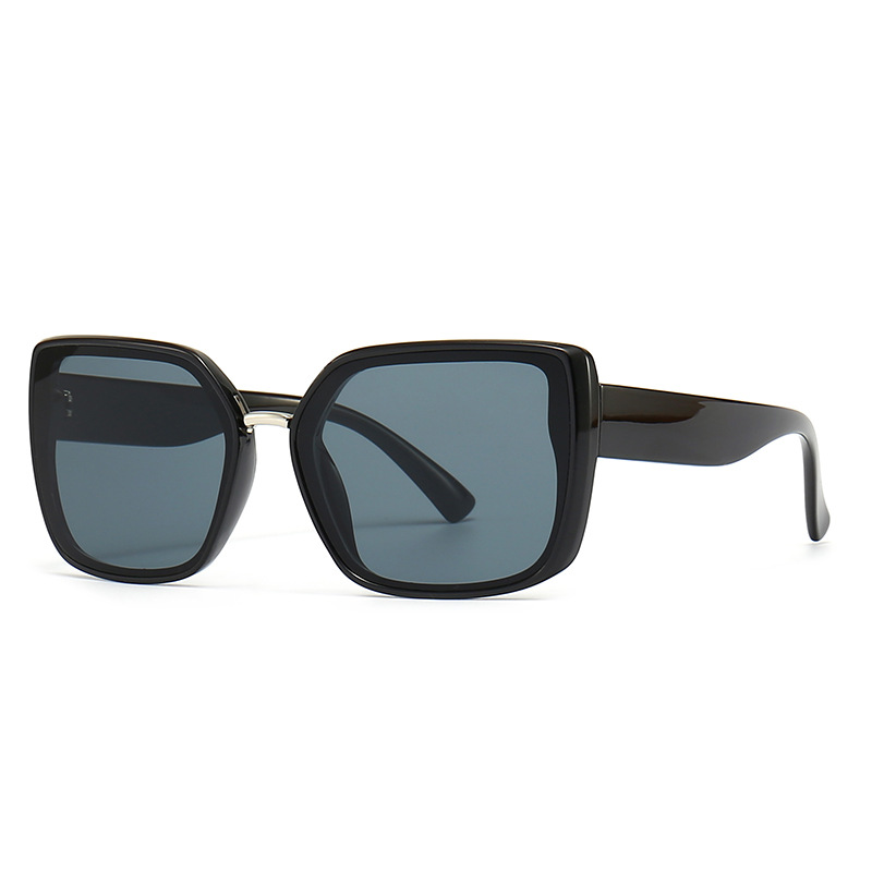 2023 new square large frame sunglasses modern retro progressive color cross border sunglasses 9110_voghion.com