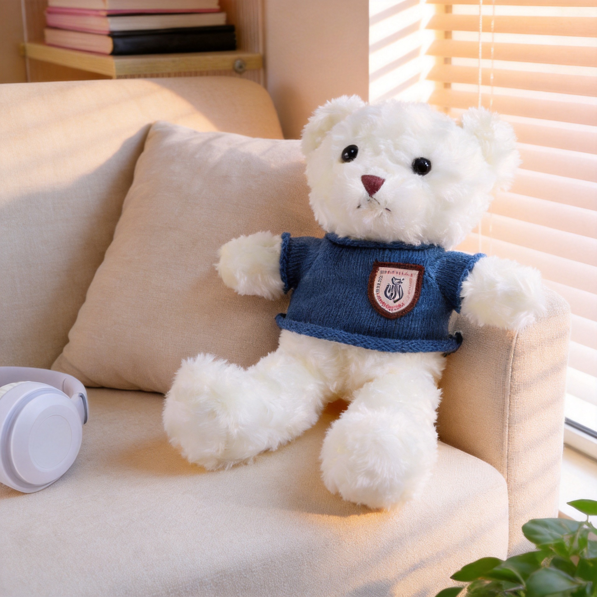 Muñecas de peluche al por mayor emoción acompañante vestido juguetes de peluche regalo de cumpleaños abrazar osos muñecas