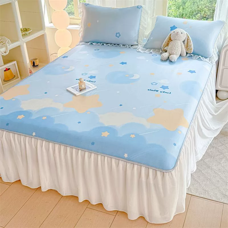 Mat, summer duvet, summer silk set, 4 piece set