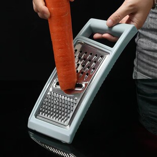 Stainless Steel Multifunctional Vegetable Cutter Household Potato Shredder Kitchen Three-In-One Vegetable Cutting Tool Grater