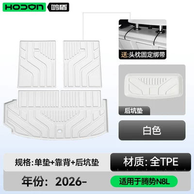 and foot mat supplies, Trunk Mat - tengshi-n8l-white-trunk-mat-backrest-mat-rear-pit-mat-tengshi-n8l-26-models