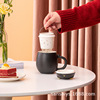 Ceramics, cup, cigarette holder with glass, tea, for luck