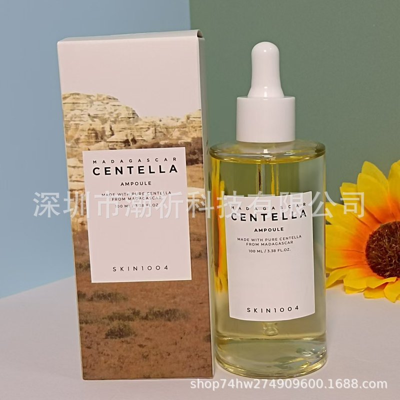跨境SKIN1004理肤天使积雪草安瓶精华液益生茵粉盐焕白精华100ml|undefined