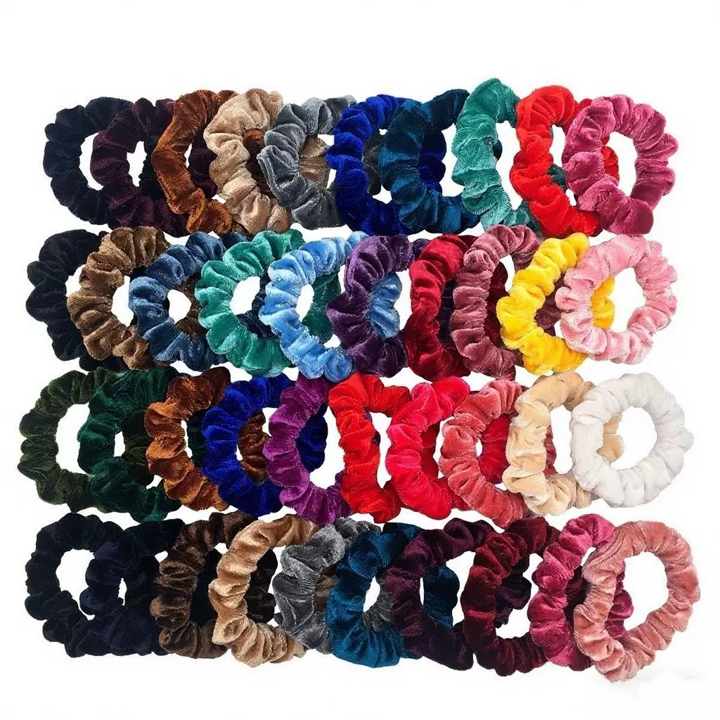 韩国大肠发圈扎头发皮筋发饰品发绳头绳女头饰马尾简约头花大肠圈