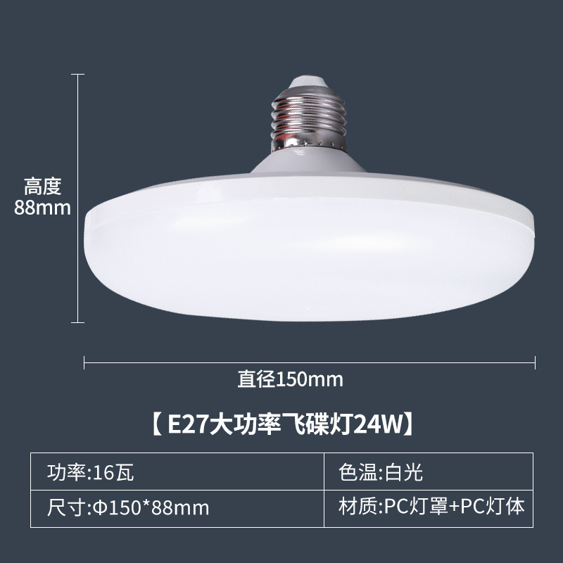 FSL Foshan iluminación LED platillo volador lámpara E27 bombilla de tornillo de alta potencia luminosa luz de techo de ahorro de energía