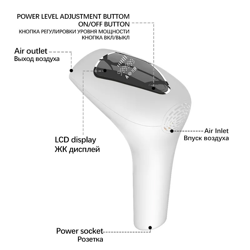 New Beauty Product 990000 Flashes Permanent Hair Removal_voghion.com