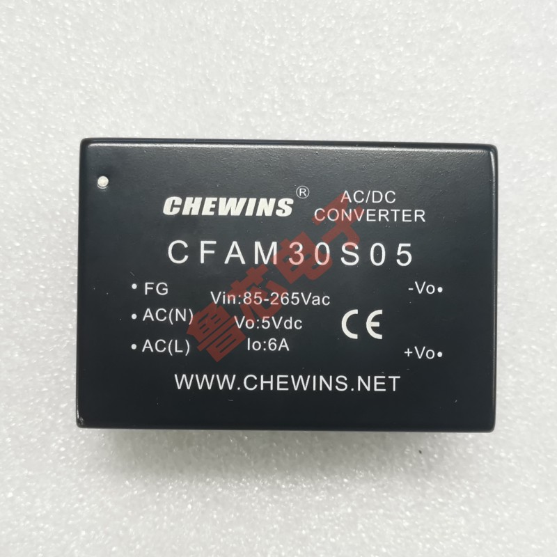 AC-DC电源模块85-265V输入220V转5V 6A 30W单路稳压输出CFAM30S05