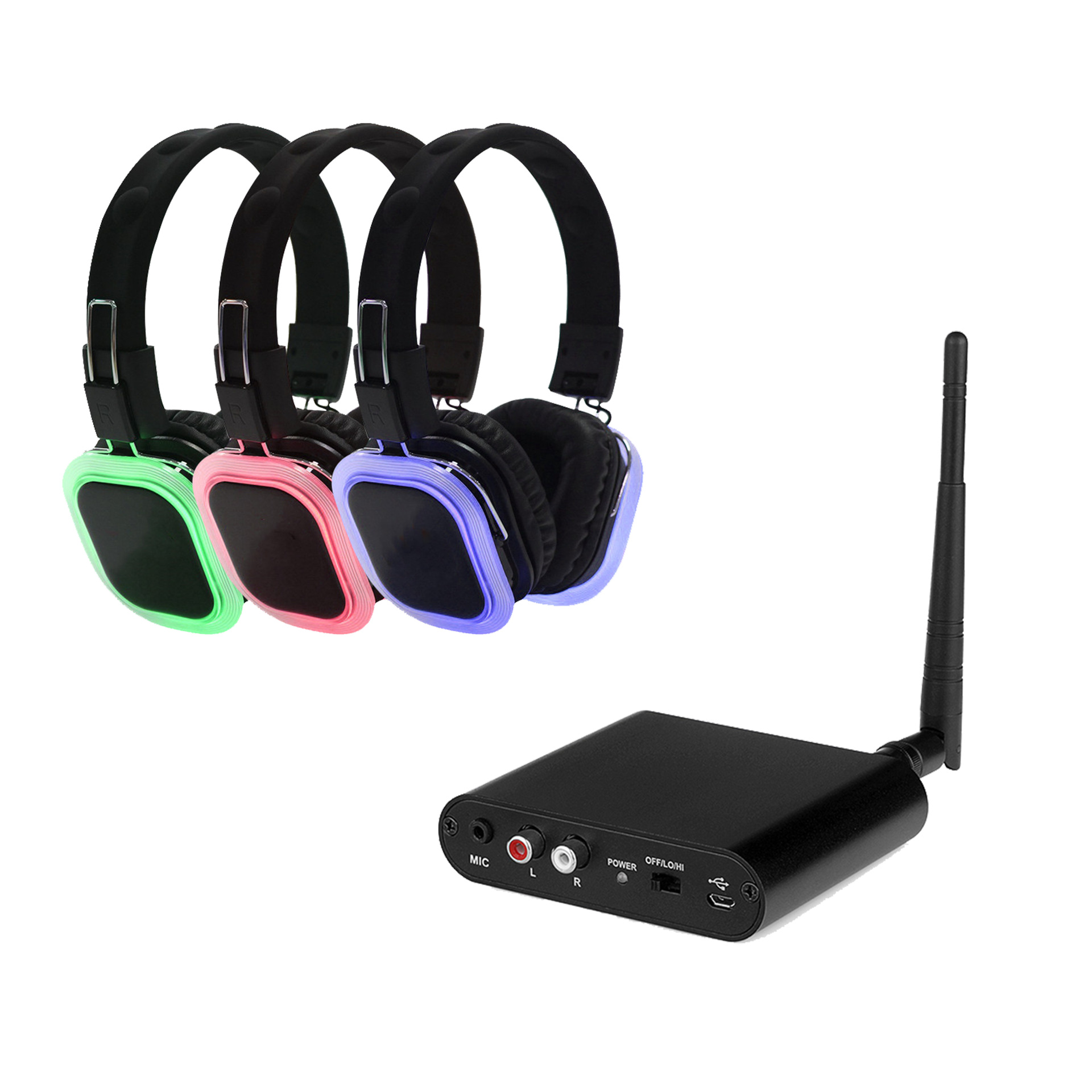 Ventas transfronterizas de auriculares de discoteca DJ concierto MESH red inalámbrica AI reducción de ruido auriculares Bluetooth