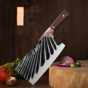 Yangjiang Knife Kitchen Knife Household Kitchen Knife Forged Meat Cleaver Ultra-Fast Sharp Chef's Knife Chopping Knife