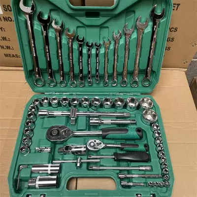 German Quality 216-Piece Auto: Mühərrik tənzimləmə alətləri - 61-pieces-of-24-tooth-auto-repair-ordinary-model-free-replacement-if-broken