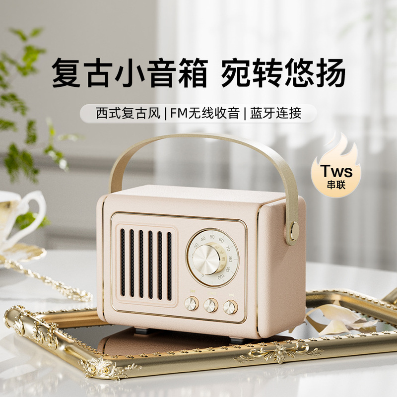 Creative Retro Bluetooth Speaker Mini Portable U Disk Tf Cartridge Fm Small Speaker Source Factory High Quality Creative Retro Bluetooth Speaker Mini Portable U Disk Tf Cartridge Fm Small Speaker Source Factory High Quality