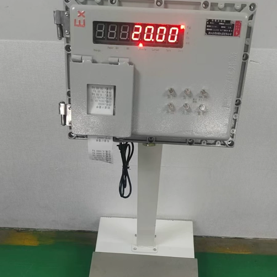 Взрывозащищенные электронные весы взрывозащищенные печатные весы Взрывозащищенные печатные весы 60kg 100kg