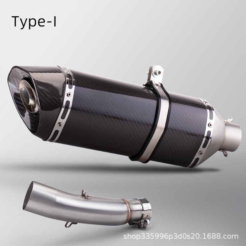 중간 부분 + 470 대형 육각형 전체 실제 탄소 섬유 광택 표면