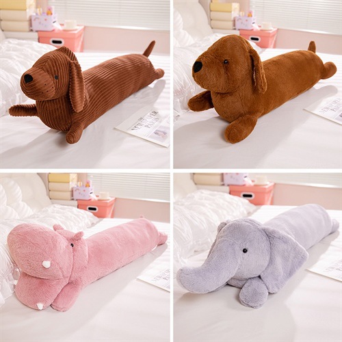 Dachshund Long Pillow Cute Sofa Pillow Boys and Girls Sleeping Doll Pregnant Women Waist Cushion