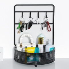 Key holder decorative item entrance foyer front door tray entry shoe cabinet storage rack accessory storage box magic wall-mounted