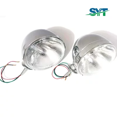 6014 Classic Car Modification Light Kit Ön faralar - wick-curved-glass
