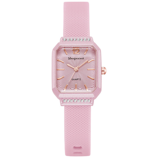 quartz silicone swiss watch