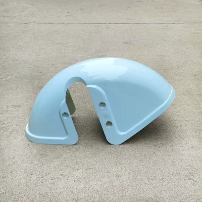 mud tile rim guard — Electric vehicle fender - 8inch-light-blue