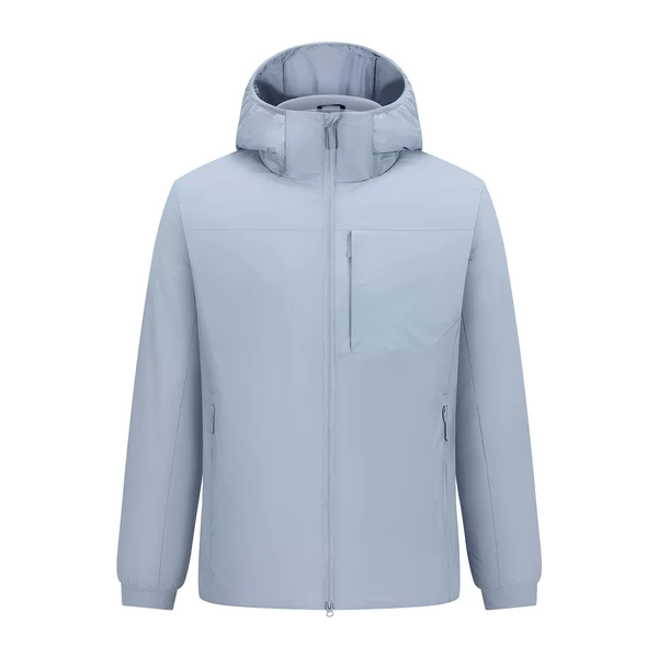New model of the same aviation technology clothing for both men and women, hooded ultra-light warm cold-proof jacket, outdoor casual cotton jacket