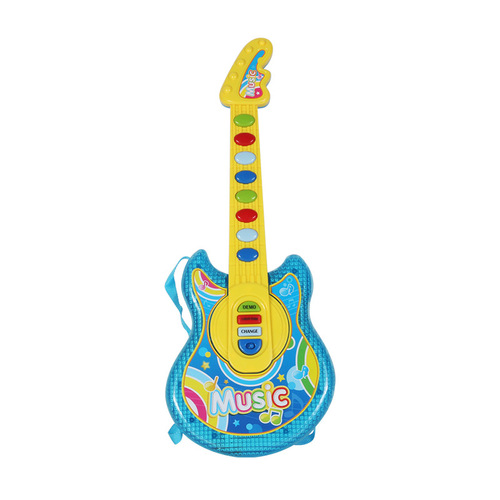 【Cross-border/ Domestic Sales】Children's Multifunctional Singing Music Guitar Simulation Beginner for Boys and Girls 6012