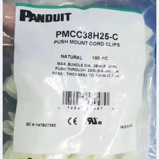 PANDUIT泛达扎带线夹PMCC38H25-C