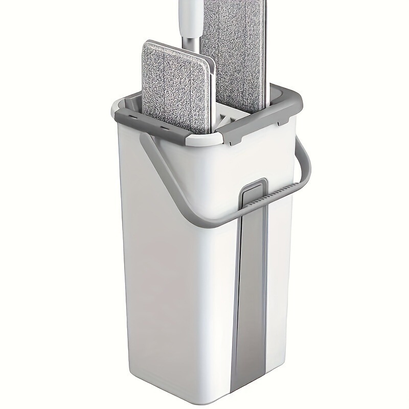 2026 New Cross-Border 1 Set Hands-Free Wet and Dry Cleaning Mop and Bucket Set