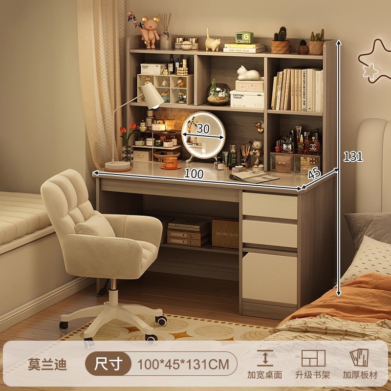 Escritorio de computadora, comedor, dormitorio simple, escritorio moderno, mesa de maquillaje, gabinete de maquillaje, espejo de cama, nuevo