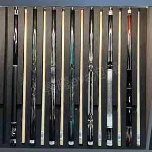 Billiard cue EVA foam lining, billiard cue display case, foam card slots, custom-made billiard cue display case interior