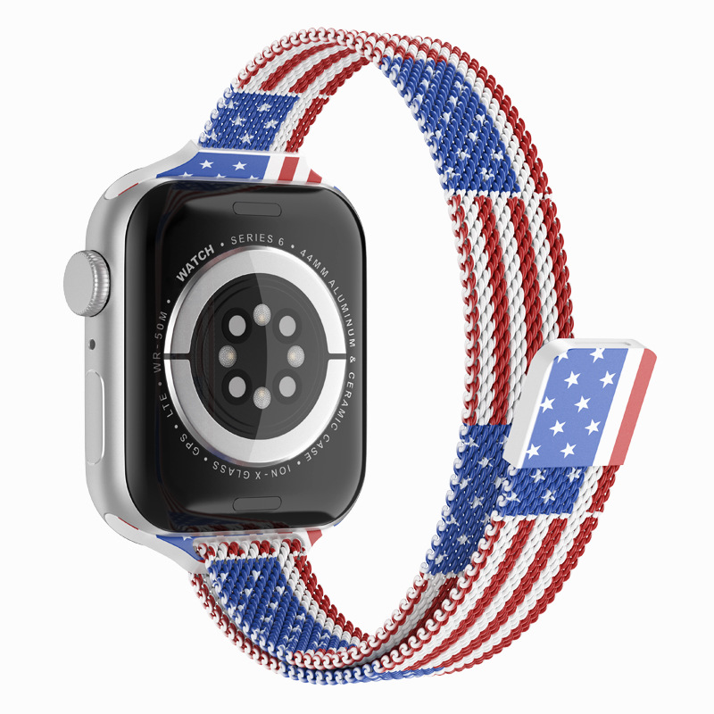 2024 Suitable for iwatch Series Full Size Metal Strong Magnetic Strap with Multiple Color Accessories High-quality Business Strap  (Non Watch)_voghion.com