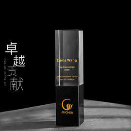 水晶奖杯奖牌定制定做大拇指创意周年授权牌儿童篮足球五角星刻字