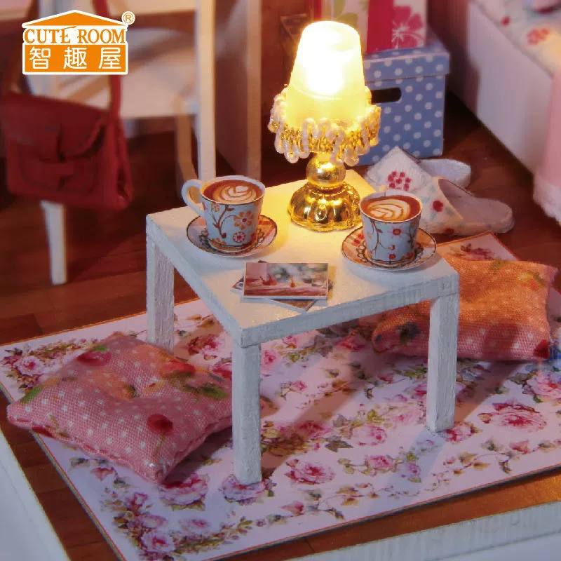 Хатик/Хижина? Маленький конструктор, игрушка, дом, DIY, котёнок, подарок на день рождения