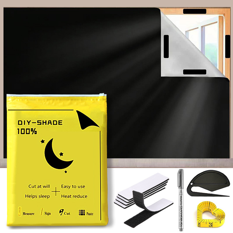 Amazon 420D Oxford Cloth Full Blackout Curtains Portable Travel Curtains Can Be Cut Sun Protection Blackout Curtains DIY Amazon 420D Oxford Cloth Full Blackout Curtains Portable Travel Curtains Can Be Cut Sun Protection Blackout Curtains DIY