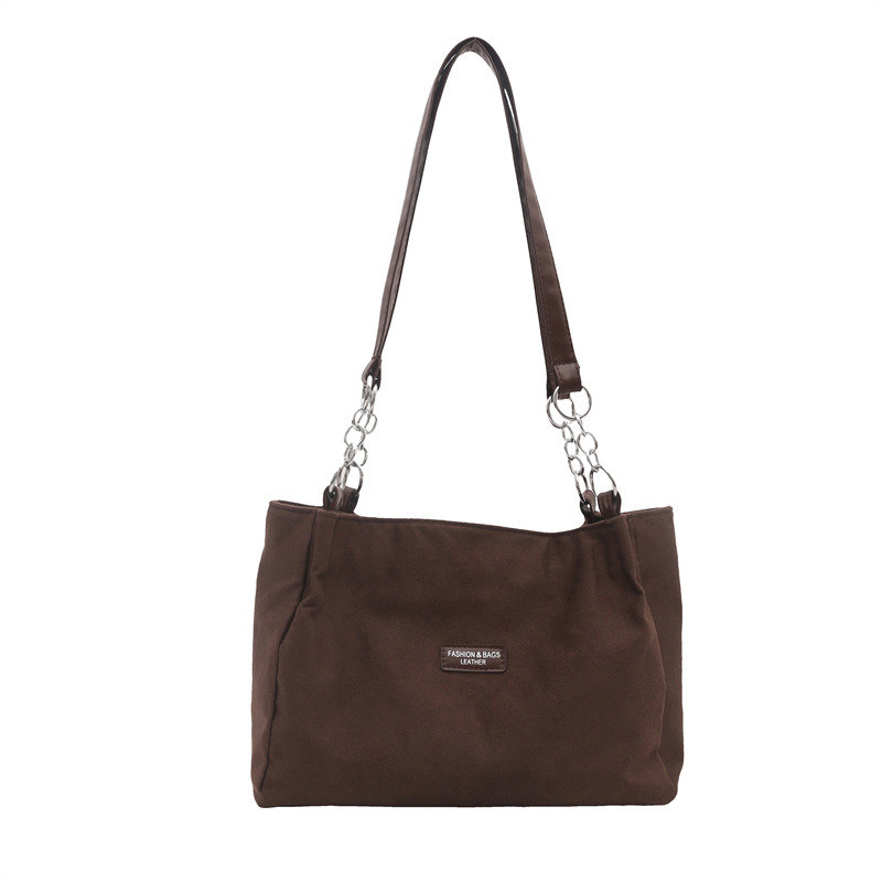 2024 otoño y invierno nueva bolsa de mujer de viaje, bolso de hombro de gran capacidad, bolso de mano popular retro