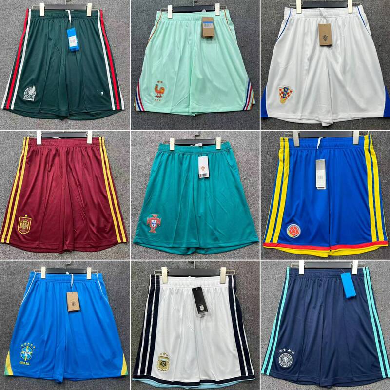 26-27 Usa, Canada, and Mexico World Cup Soccer Jerseys and Pants Argentina France Spain Brazil in Stock, Can Be Mixed for Bulk Orders 26-27 Usa, Canada, and Mexico World Cup Soccer Jerseys and Pants Argentina France Spain Brazil in Stock, Can Be Mixed for Bulk Orders