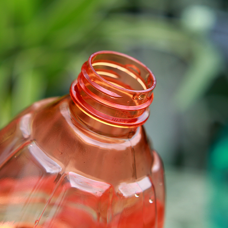 Regadera de 500ml Tipo Melón, Colores Caramelo, Pulverizador de Jardinería