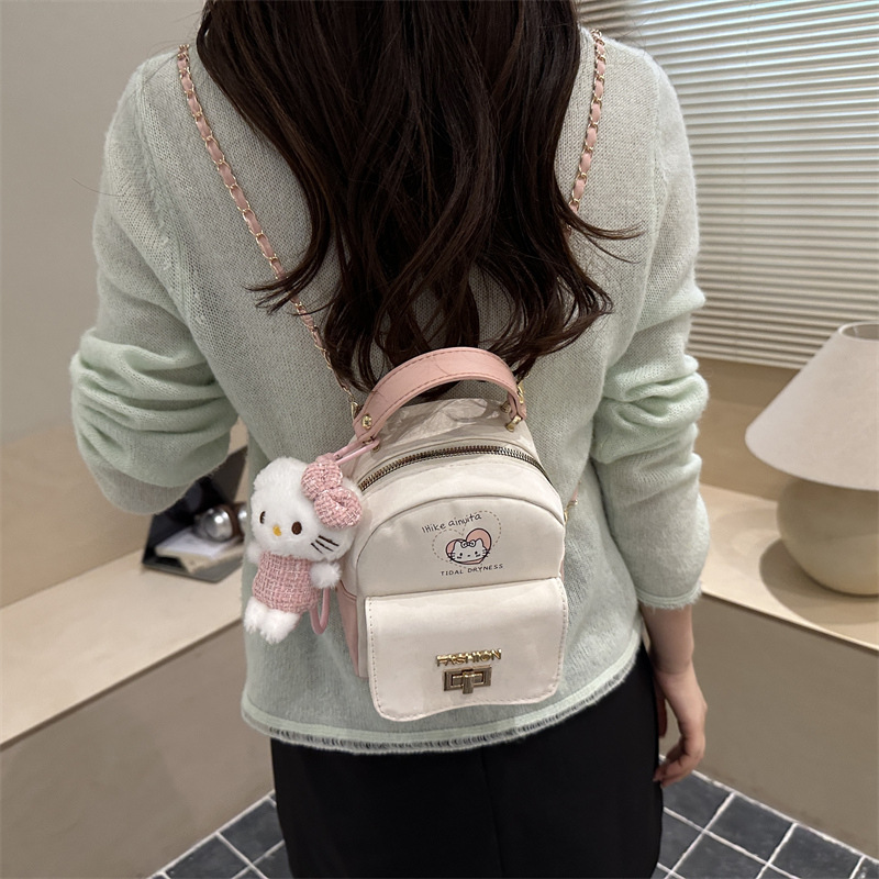2026 nuevo bolso de mujer, bolso ligero, mochila de gran capacidad, mochila de nicho al por mayor.