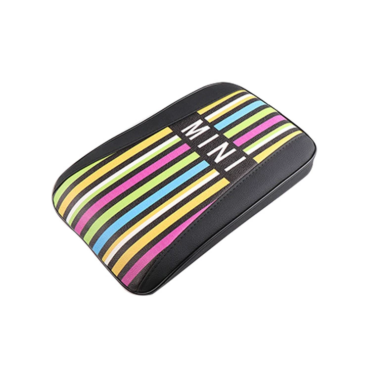 Car Union Flag Leather Memory Foam Center Control Center Armrest Box Pad Storage Storage Center Console with Armrest