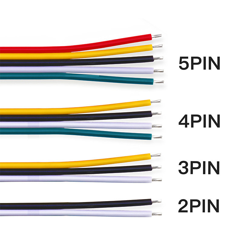 NP彩排线PVC连接线 彩虹排线1007 灯条美标排线13AWG