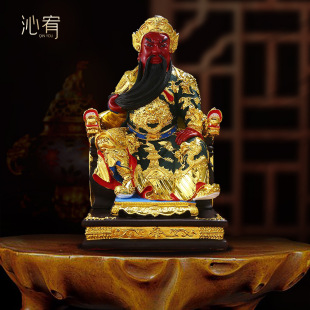 Guanyin Statue Ornament, the God of Wealth Guan Er, Attracts Wealth, Guan Yu, Guan Sheng Dijun, for Home Use, Offering, Wealth Attraction, and House Protection