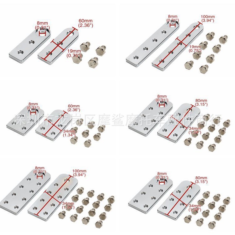 Neutral for Motorcycle Atv Utv Car Truck Battery Terminal Extender Cable Bolt