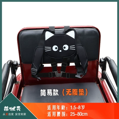 Electric Car, Motorcycle, Child: Other Automotive Safety Supplies - one-size-fits-all-black-fur-basic-model